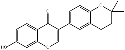 2',3'-Dihydro-7-hydroxy-2',2'-dimethyl-3,6'-bi(4H-1-benzopyran)-4-one Struktur