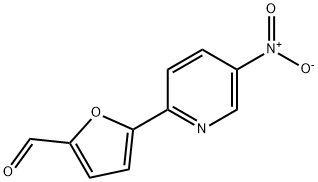 5-(5-nitropyridin-2-yl)-furan-2-carbaldehyde Struktur