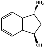 1H-Inden-1-ol, 3-amino-2,3-dihydro-, (1R,3R)- (9CI) Struktur