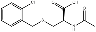 2-chlorobenzylmercapturic acid Struktur