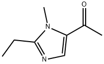 Ethanone, 1-(2-ethyl-1-methyl-1H-imidazol-5-yl)- (9CI) Struktur