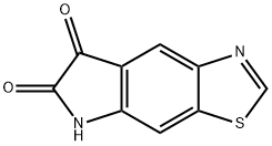 5H-Pyrrolo[3,2-f]benzothiazole-6,7-dione(9CI) Struktur