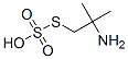 Thiosulfuric acid S-(2-amino-2-methylpropyl) ester Struktur