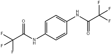 N,N'-(1,4-Phenylene)bis(2,2,2-trifluoroacetamide) Struktur