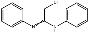 2-CHLORO-N,N''-DIPHENYLETHANIMIDAMIDE Struktur