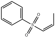 [[(Z)-1-Propenyl]sulfonyl]benzene Struktur