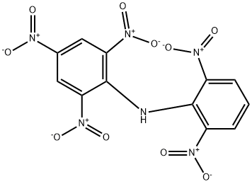 N-(2,6-dinitrophenyl)-2,4,6-trinitroaniline Struktur