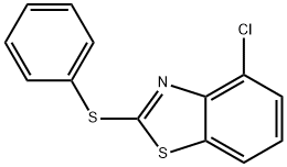 4-chloro-2-(phenylthio)benzothiazole Struktur