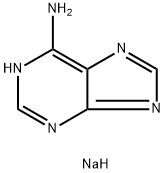 adenine, monosodium salt Struktur