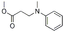 methyl 3-[methyl(phenyl)amino]propanoate Struktur