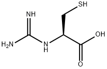 GUANYL-CYS-OH Struktur