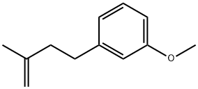 4-(3-METHOXYPHENYL)-2-METHYL-1-BUTENE Struktur