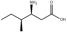 3-AMINO-4-METHYLHEXANOIC ACID Struktur