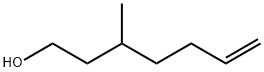 3-Methyl-6-hepten-1-ol Struktur