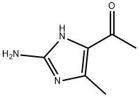 Ethanone, 1-(2-amino-5-methyl-1H-imidazol-4-yl)- (9CI) Struktur