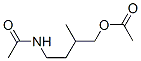 Acetamide,  N-[4-(acetyloxy)-3-methylbutyl]- Struktur