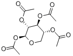 1,2,3,4-TETRA-O-ACETYL-BETA-D-XYLOPYRANOSE Struktur