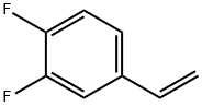 3,4-DIFLUOROSTYRENE Struktur