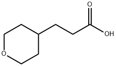 3-(TETRAHYDRO-2H-PYRAN-4-YL)PROPANOIC ACID Struktur