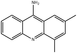 2,4-Dimethyl-9-acridinamine Struktur