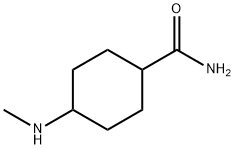 Cyclohexanecarboxamide, 4-(methylamino)- (9CI) Struktur