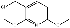 3-(CHLOROMETHYL)-2,6-DIMETHOXYPYRIDINE Struktur