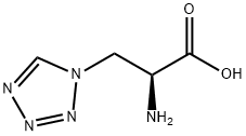 3-(2-TETRAZOLYL)-L-ALANINE Struktur