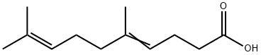 5,9-dimethyl-4,8-decadienoic acid Struktur