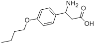 3-(4-BUTOXYPHENYL)-BETA-ALANINE Struktur