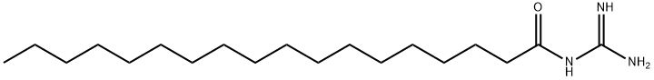 N-(aminoiminomethyl)stearamide Struktur