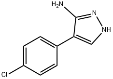 4-(4-chlorophenyl)-2H-pyrazol-3-amine Struktur