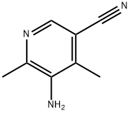 5-AMINO-4,6-DIMETHYL-NICOTINONITRILE Struktur