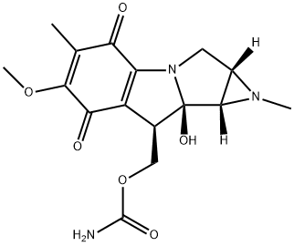 Mitomycin B. Struktur