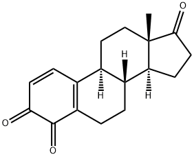 1,5(10)-estradiene-3,4,17-trione Struktur