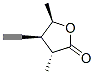 2(3H)-Furanone, 4-ethynyldihydro-3,5-dimethyl-, (3R,4S,5R)- (9CI) Struktur