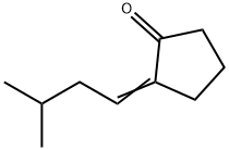 (E)-2-(3-Methylbutylidene)cyclopentanone Struktur