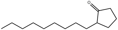 2-Nonylcyclopentanone Struktur