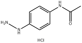 4-Acetamidophenylhydrazine hydrochloride Struktur