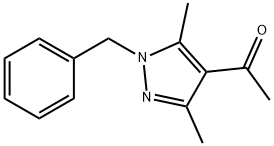 1-(1-BENZYL-3,5-DIMETHYL-1H-PYRAZOL-4-YL)-ETHANONE Struktur