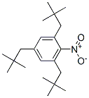 1,3,5-Trineopentyl-2-nitrobenzene Struktur