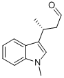 (3R)-(-)-3-(1-METHYL-1H-INDOL-3-YL)-1-BUTYRALDEHYDE Struktur