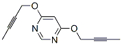 Pyrimidine, 4,6-bis(2-butynyloxy)- (9CI) Struktur