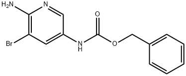 BENZYL (6-AMINO-5-BROMOPYRIDIN-3-YL)CARBAMATE Struktur