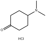 4-(DIMETHYLAMINO)CYCLOHEXANONE HYDROCHLORIDE Struktur