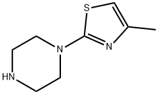 Piperazine, 1-(4-methyl-2-thiazolyl)- (6CI,9CI) Struktur