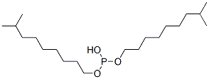 Diisodecyl hydrogen phosphite Struktur