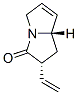 3H-Pyrrolizin-3-one,2-ethenyl-1,2,5,7a-tetrahydro-,(2R,7aS)-(9CI) Struktur