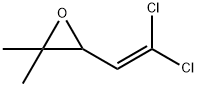 Oxirane, 3-(2,2-dichloroethenyl)-2,2-dimethyl- (9CI) Struktur