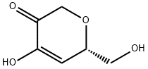 2H-Pyran-3(6H)-one, 4-hydroxy-6-(hydroxymethyl)-, (6S)- (9CI) Struktur