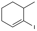 1-Iodo-6-methyl-1-cyclohexene Struktur